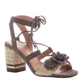 ENTWINED in GREY Heeled Sandals